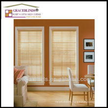 ladder tape with cord tilt Best Window Blinds Option 100% natural wood slats window blinds